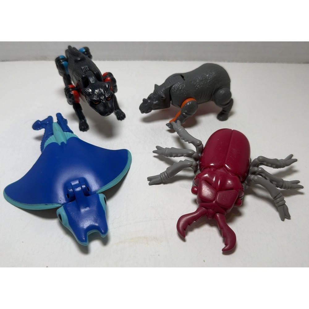 McDonald's Transformers Beast Wars Lot of 4